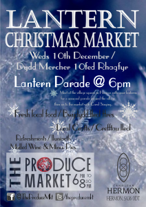Lantern Christmas Market poster Snowflake A3 colour v3