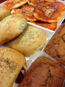 Freshly baked goodies from Bwyd y byd