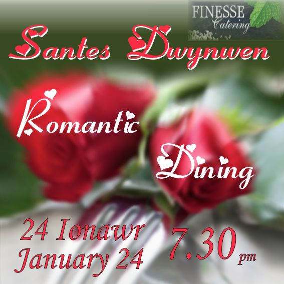 Santes Dwynwen 2015 Romantic Dining