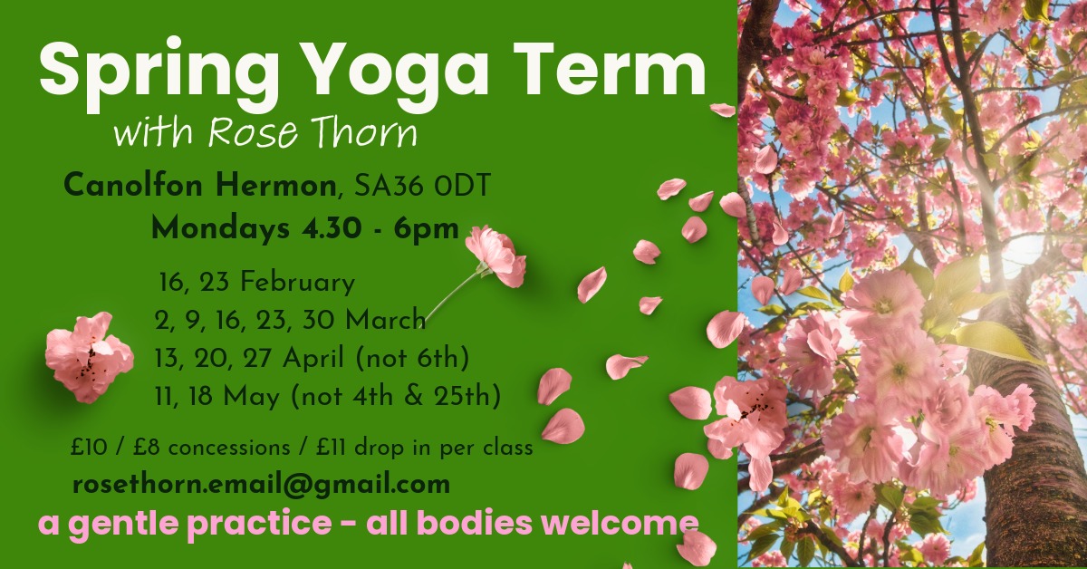 Spring Term 2026 Monday 4.30-6pm